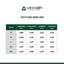 Housse super strech indoor car over 180g/m² plusieurs couleurs et dimensions - Vikkar