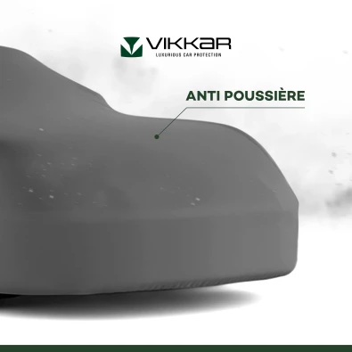 Housse super strech indoor car over 180g/m² plusieurs couleurs et dimensions - Vikkar