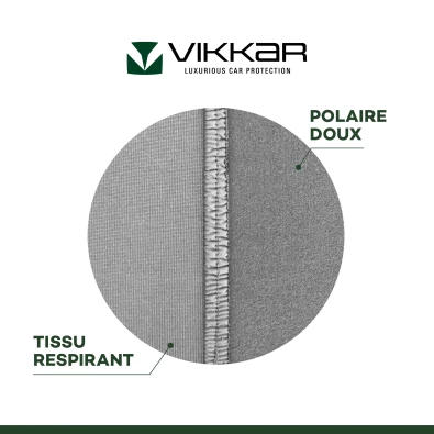 Housse super strech indoor car over 180g/m² plusieurs couleurs et dimensions - Vikkar