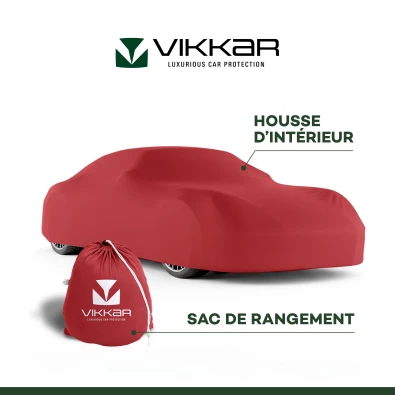 Housse super strech indoor car over 180g/m² plusieurs couleurs et dimensions - Vikkar