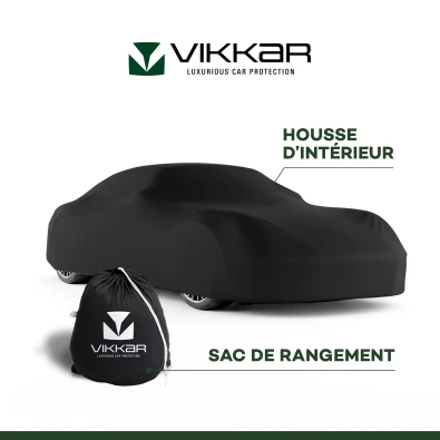 Housse super strech indoor car over 180g/m² plusieurs couleurs et dimensions - Vikkar