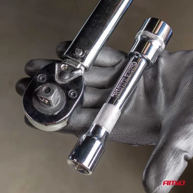 Clé dynamométrique 17-21 mm 40-210 Nm - AMiO