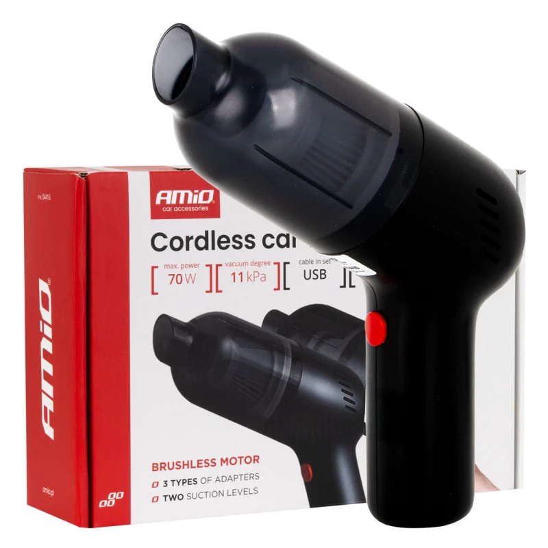 Aspirateur voiture sans fil VC-08 70W HEPA - AMiO