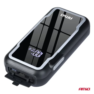Booster batterie 12 V 3-en-1 portable - AMiO
