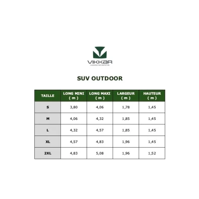 Housse de protection voiture extérieur waterproof - Vikkar