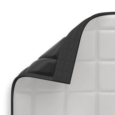 Rideau mural de protection capitonné en simili cuir - Vikkar