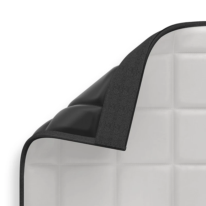 Rideau mural de protection capitonné en simili cuir - Vikkar